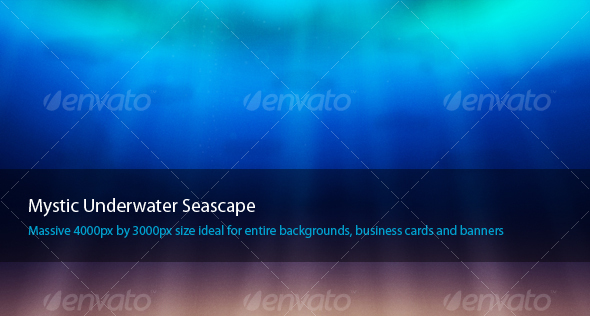 Mystical Underwater Seascape - Nature Backgrounds