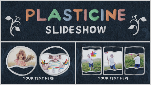 Plasticine Slideshow - VideoHive 7384182