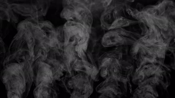 Super Slow Motion Shot of Atmospheric Smoke Abstract Background at 1000Fps alt