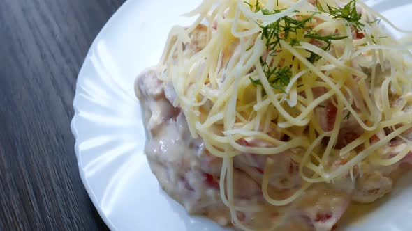 Tomato with the Cheese Sauce Salad alt