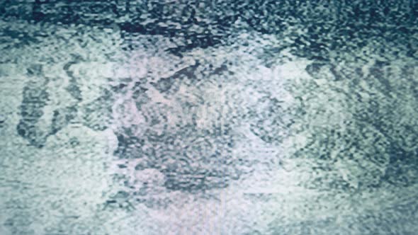 Black and White Glitches of a TVimage alt