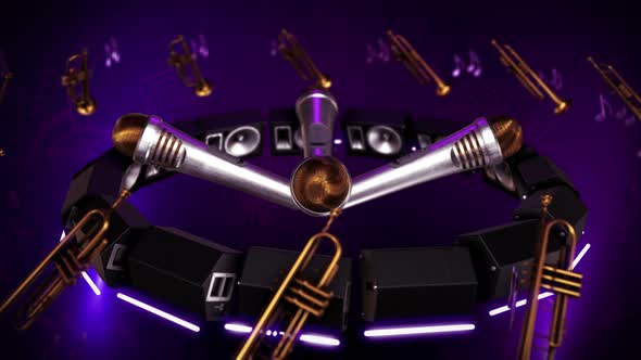 Music Production Background 2 Loop alt