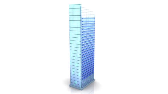 Isolated skyscraper	