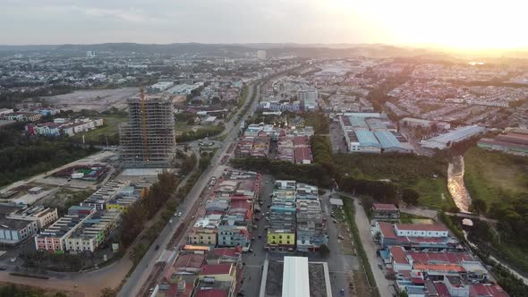 Aerial View Of Kota Batam alt