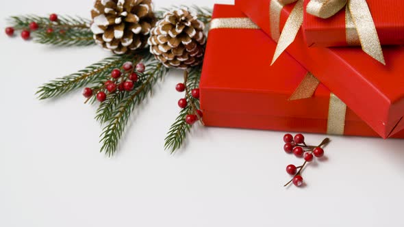 Packed Christmas Gifts and Decorations alt