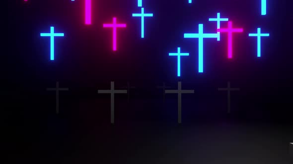 Cross Neon 02 4k 