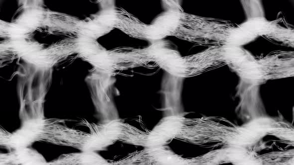 Women's Stockings, Tights Under a Microscope alt