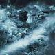 Travel Through Abstract Dark Night Thunder Clouds with Lightning Strikes - VideoHive Item for Sale