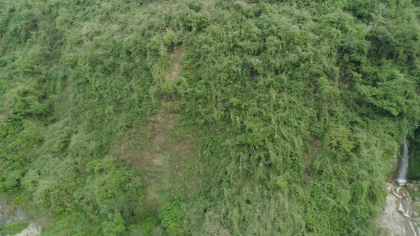 Waterfall in the Mountains alt