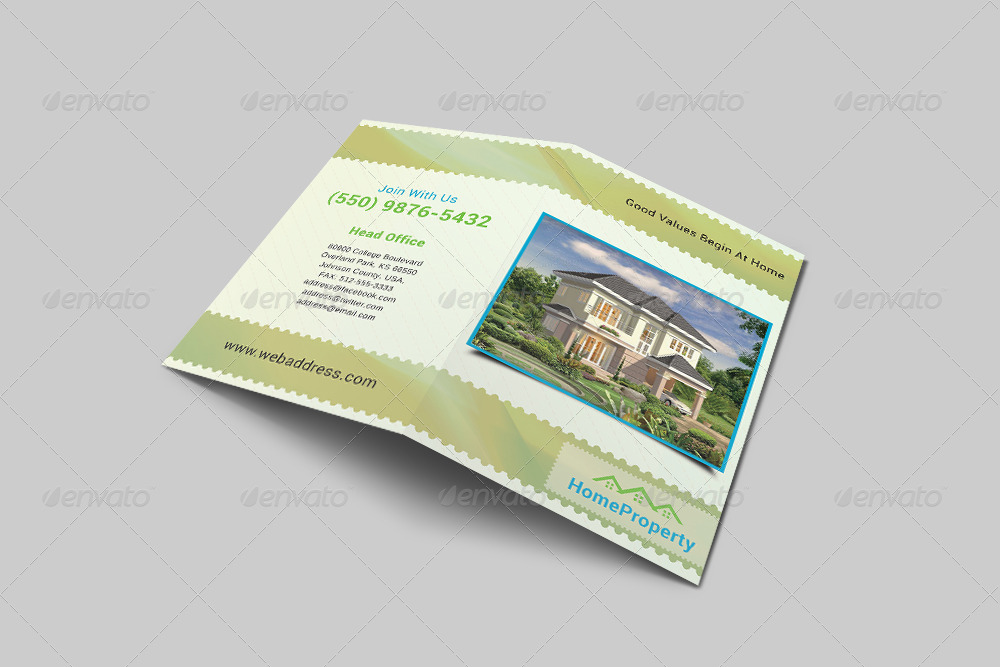 Real Estate Business Bi-Fold Brochure | Volume 9 by dotnpix | GraphicRiver