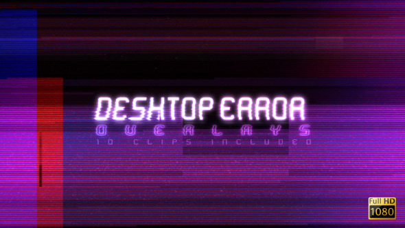 Desktop error