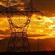 High-voltage Transmission Line Sunset - VideoHive Item for Sale