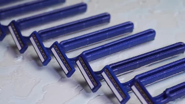 Plastic Shaving Disposable Razors