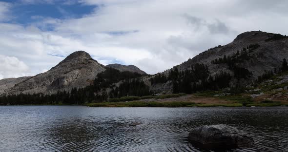 Golden Lake / Lake 10155 - Wind River Range - Time lapse alt