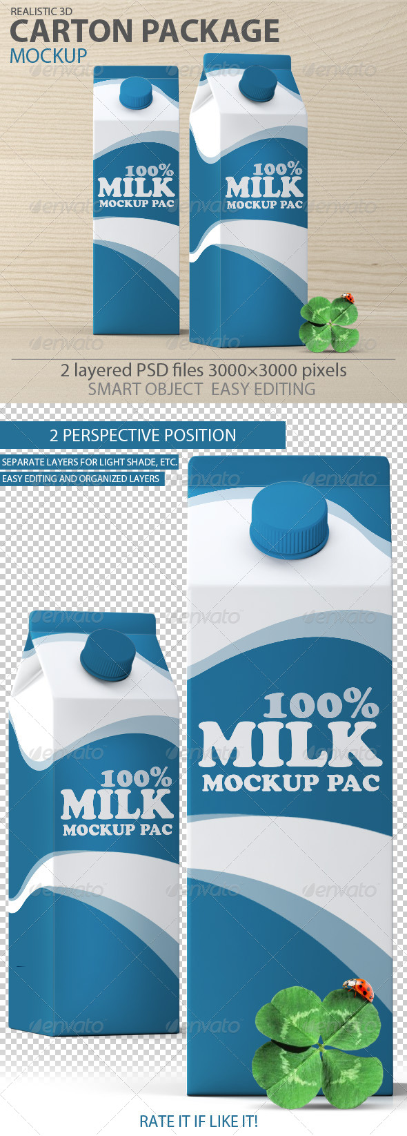 Carton Package Mockup - Food and Drink Packaging