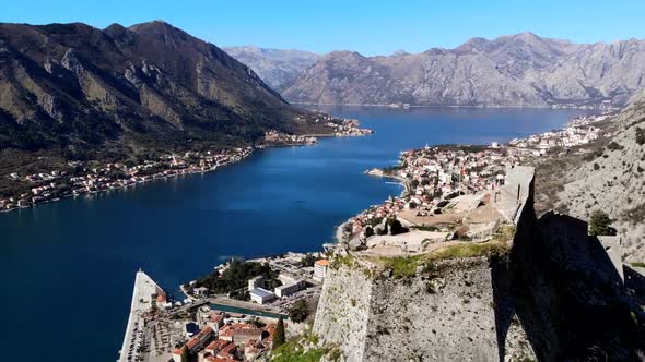 Montenegro Kotor Town Castle  alt