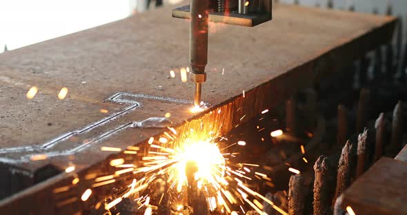 High Precision CNC Gas Cutting Metal Sheet