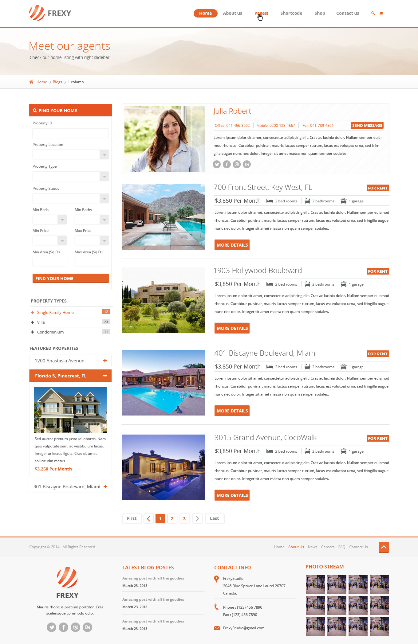 house listing template