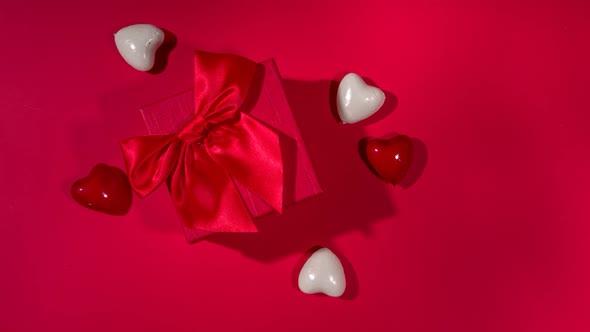 Valentine's Day holiday gift stop motion