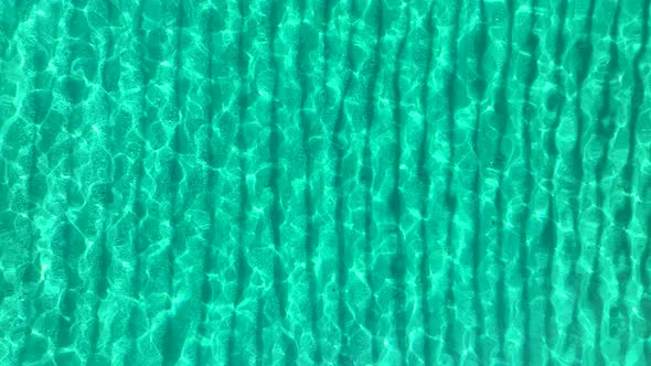 Azure texture of the sea aerial view 4 K Turkey Alanya alt