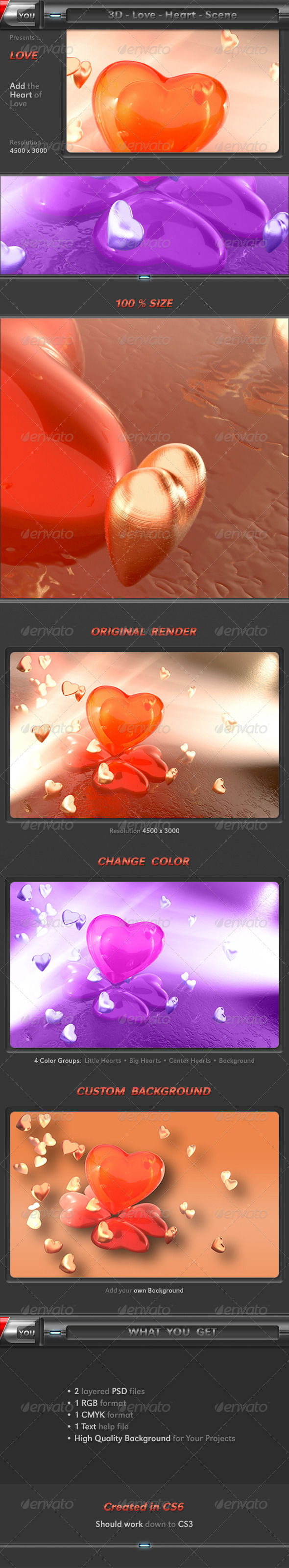 Valentine Love - Backgrounds Graphics