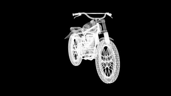 Old school motorbike