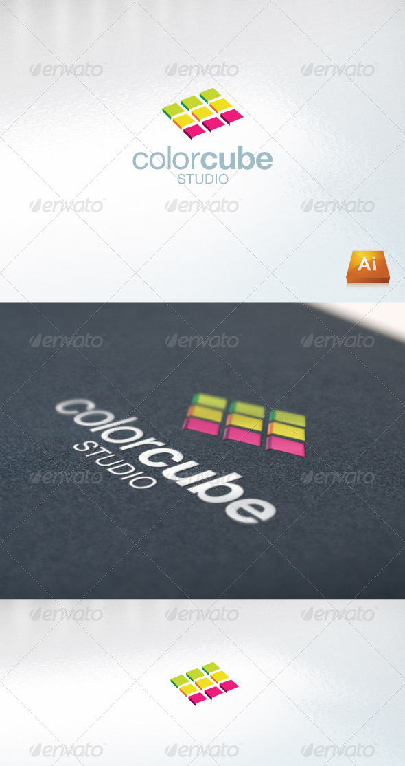 Colorcube - Abstract Logo Templates
