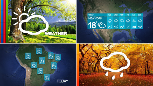 Weather Report Pack - VideoHive 7210209
