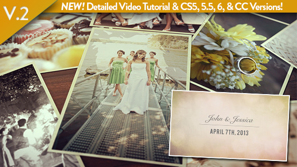 Wedding Photos Slideshow - VideoHive 4565295