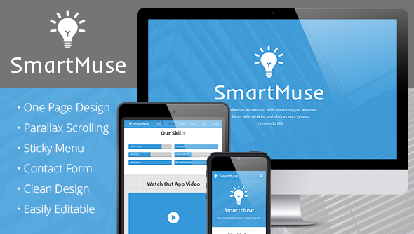 SmartMuse - One - ThemeForest 6906156