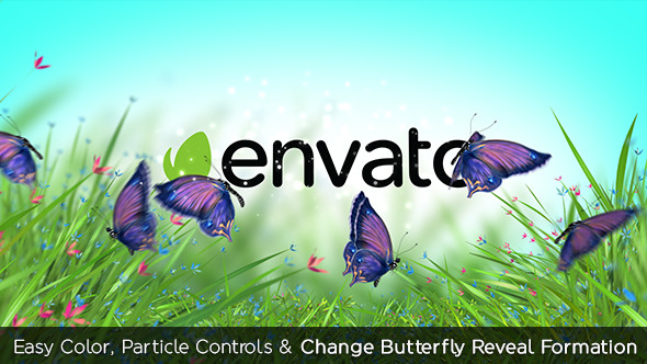 Butterfly Logo Reveal 6063266 - After Effects Project