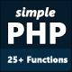 simplePHP Class - CodeCanyon Item for Sale