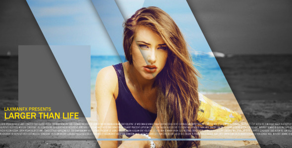 Larger Than Life - VideoHive 7487607