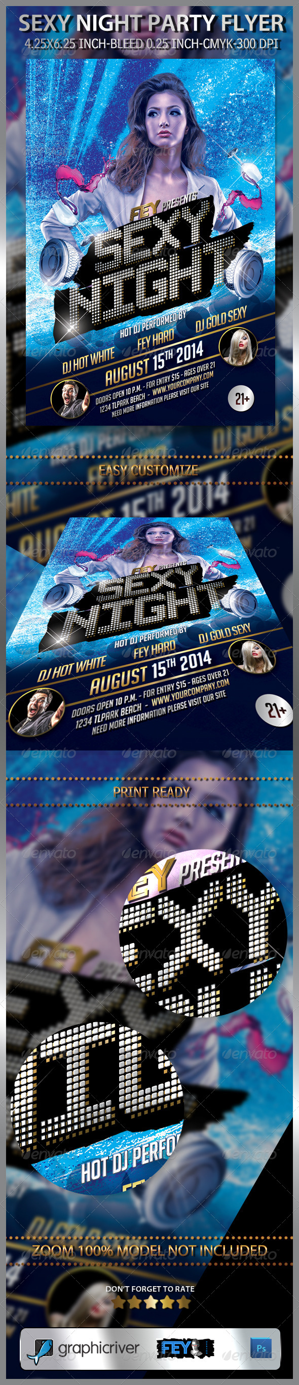 Sexy Night Party Flyer