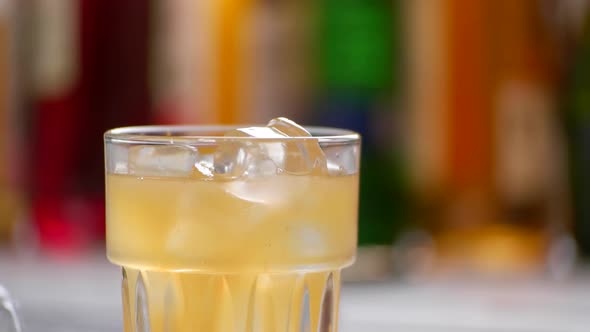 Glass with Orange Drink alt