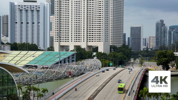 Singapore City Traffic Timelapse
