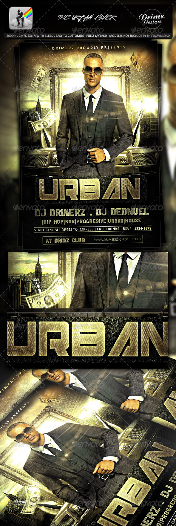 The Urban Flyer - Events Flyers