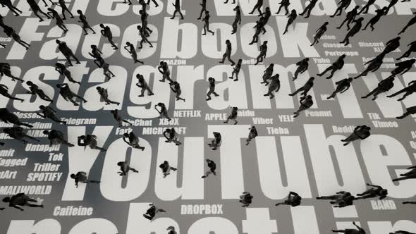 Social Media And Silhouettes alt