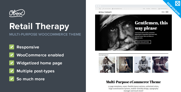 Retail Therapy - Multi-Purpose eCommerce Theme - WooCommerce eCommerce