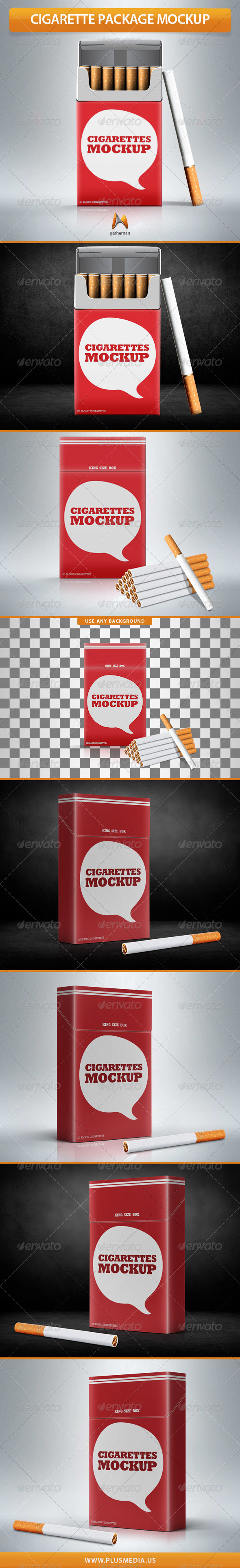 Download Cigarette Package Mock-Up by garhernan | GraphicRiver