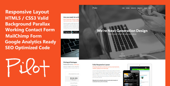 Pilot - Elegant - ThemeForest 7502466