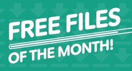 Envato Marketplaces Free Files of the Month - April 2014