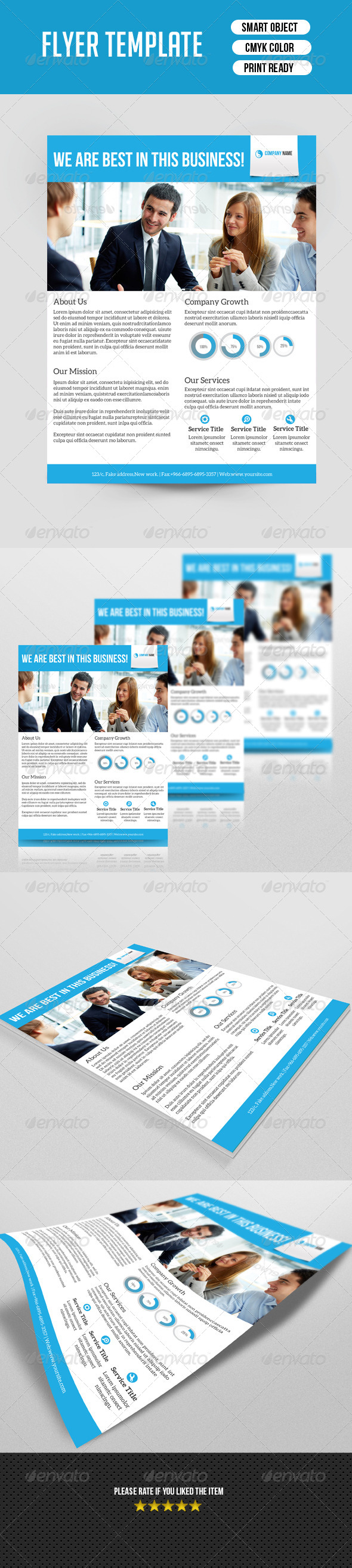 Corporate Flyer Template - Corporate Flyers