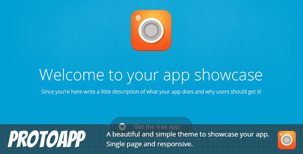 ProtoApp - Responsive - ThemeForest 7462038