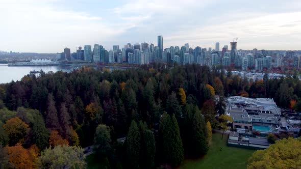 Stanley Park Overlooking Downtown Vancouver