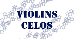VIOLINS,CELOS