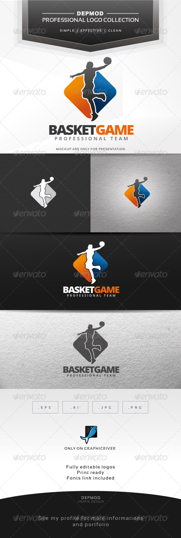 Basket Game Logo