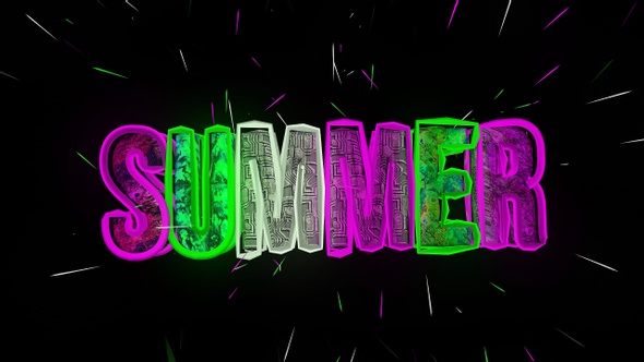 Summer Logo 4K