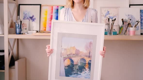 artwork painting woman alt