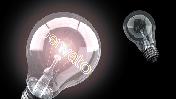 Bright Idea Light Bulb Logo